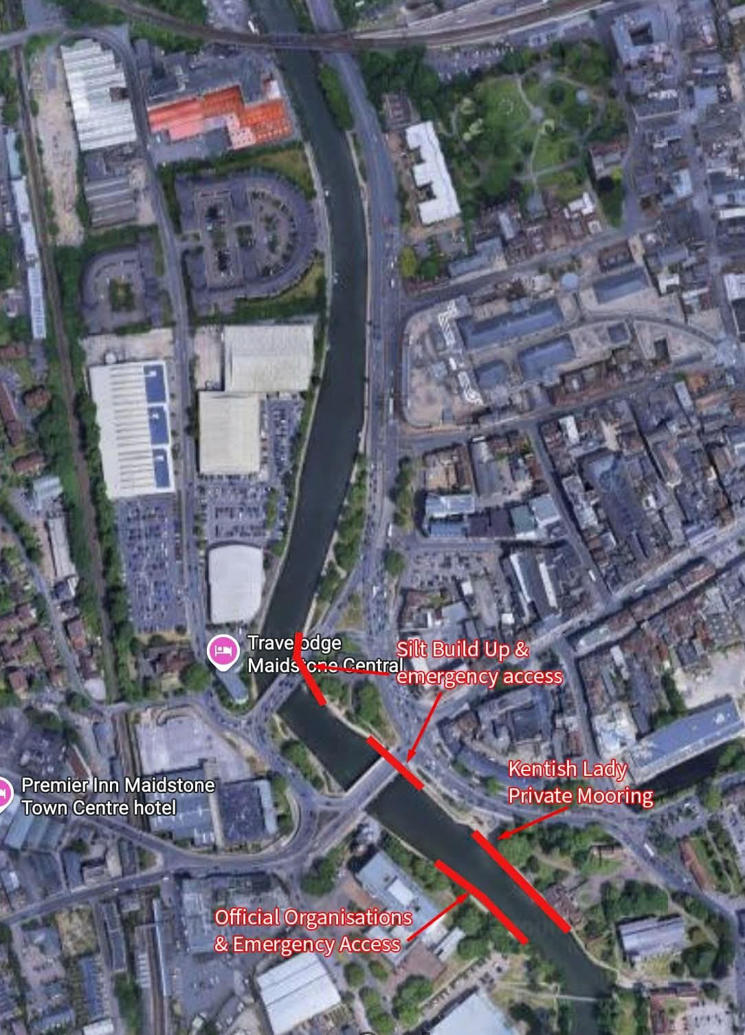 Mooring Restrictions Maidstone River Festival